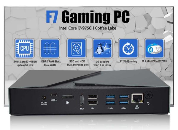 

mini pcs pc gamer computador gaming intel core 9750h i9 9880h gtx 1650 4gb computer desktype c 4k dp windows 10