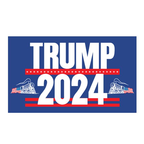 

2024 trump train flag 90*150cm trump flags us presidential election trump banner flags 2024 3*5ft xd24401