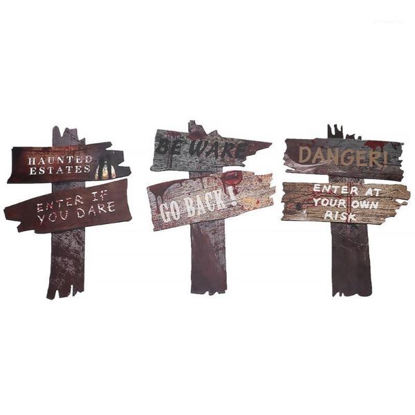 

1 set of halloween yard decor halloween lawn sign for yard home party1