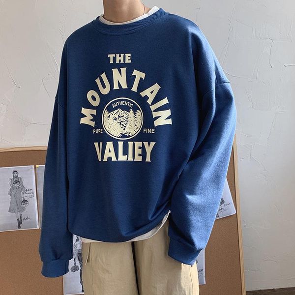 

graphic korean printed 2020 autumn privathinker black man casual hoodies pullovers o-neck men's sweatshirts men ncugc