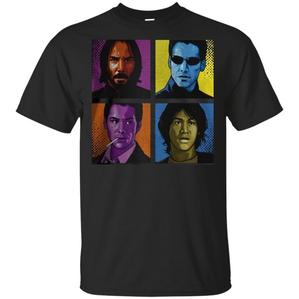 

pop keanu reeves movies unique t-shirt black-navy men-women summer casual tee shirt sport hooded sweatshirt hoodie