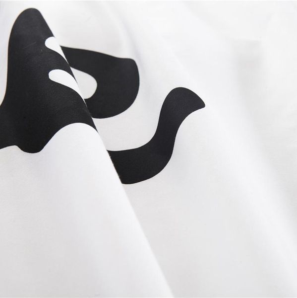 

double side  king 3pcs 4pcs set size couples black white bed linen duvet sets his bedding her cover bbyscy lipper