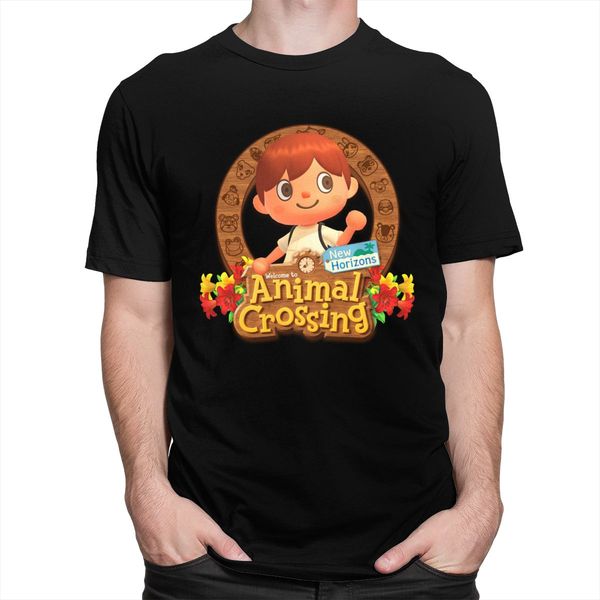 

kawaii animal crossing villager short sleeved tshirt japanese video game tee print graphic merch hooded sweatshirt hoodie men t shirt