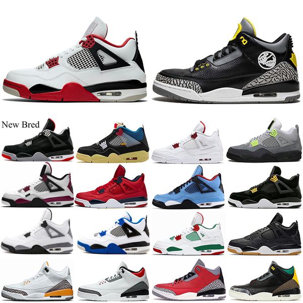 

court purple 4 4s basketball shoes for men motosports bred union brigade blue chicago white fire red mens trainers sport sneakers 7-13