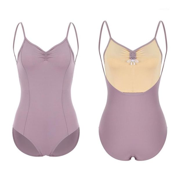 

solid color ballet leotard women summer gymnastics suspenders vest dance leotards ballerina performance training suit cc2029t1, Black;red
