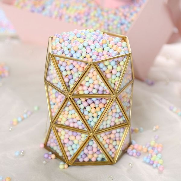 

bhxgx macaron foam mobile gift ball flowing planet tiktok internet red filler gift foam ball color particle small 10g pack x6lhx