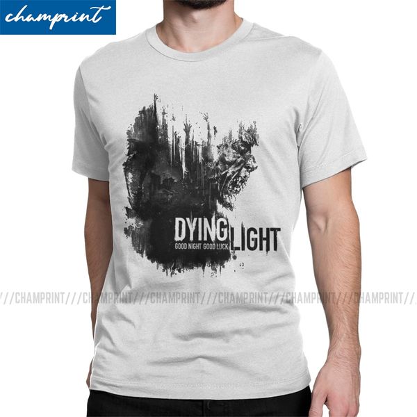 

men's dying light logo novelty short sleeve zombie running game crewneck clothing original sport hooded sweatshirt hoodie men t shirt