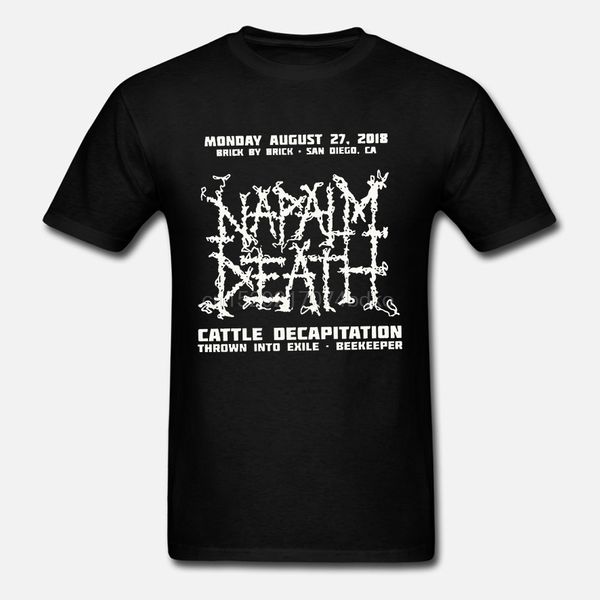 

napalm death august 27 2018 san diego ca new t shirt sport hooded sweatshirt hoodie