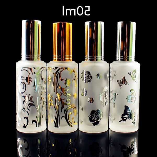 

filling glass perfume travel sprayer, empty cosmetic packaging bottle, 50ml, 1 you