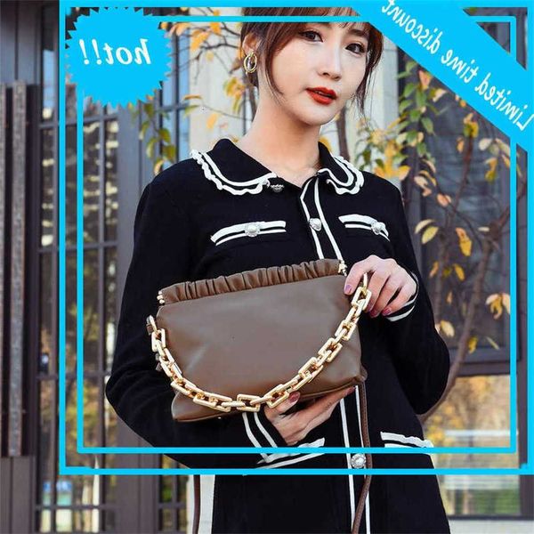 

gold chain pu leather crossbody bags for women 2021 summer arm lady shoulder handbags female effects color travel hand bag