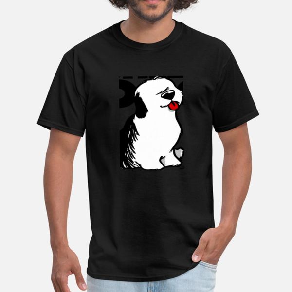 

old english sheep dog cartoon t shirt classic digital printing plus size tracksuit hoodie sweatshirt