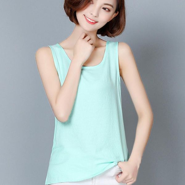

korean women woman cotton linen blouses plus size summer women solid blouse blusas mujer de moda 2021 split top, White