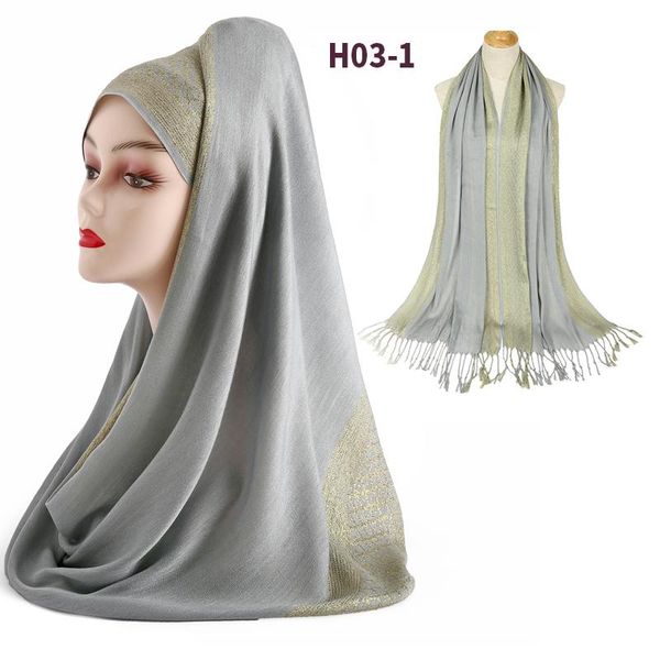 

2020 women scarf fashion solid women hijab scarves lady headband winter scarf neck warmer bandana with tassels sqccsl bdefashion, Blue;gray