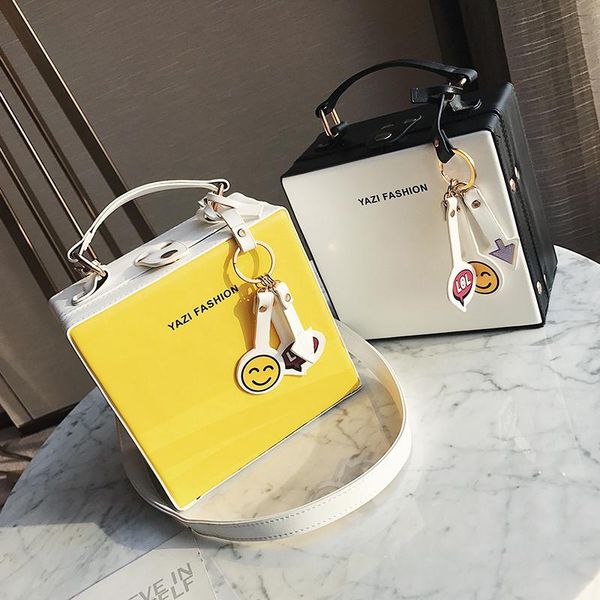

bag for women summer fashion small box box bag female 2020 new tide handbag casual shoulder messenger small square