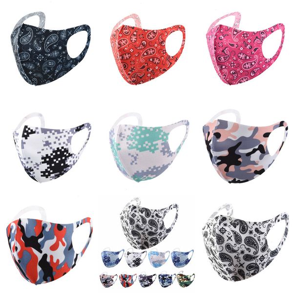

um0chu mask fashion face masks printed cartoon camo ice silk facemask women sunscreen spring summer dustproof dust mouth mas n