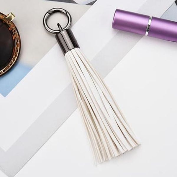 

cute key chain for women car trinket bag bugs car key ring tassels bag charm holder ornaments leather jewelry keychain eh385 h bbyqxe