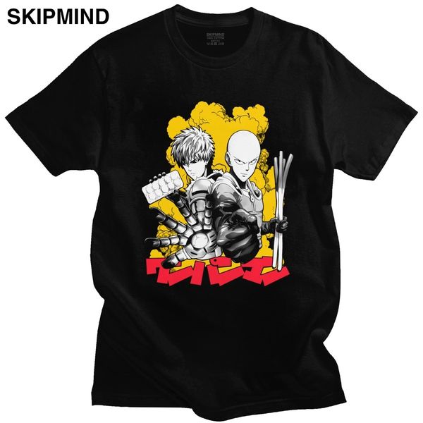 

trendy male one punch man short sleeves manga saitama sensei strongest hero anime fans gift sport hooded sweatshirt hoodie t shirt