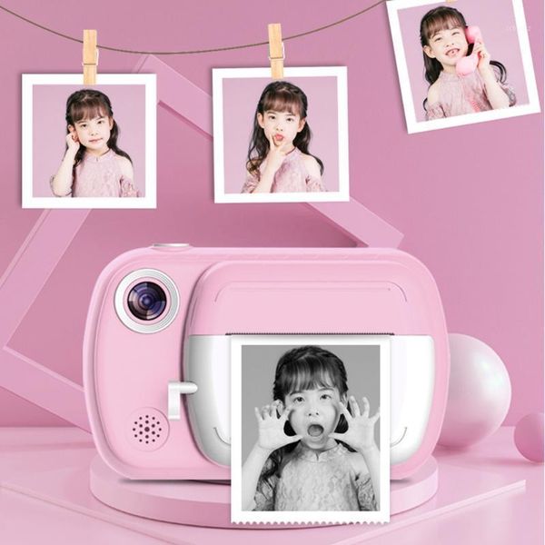 

digital cameras hd 30mp children instant print camera christmas gifts for kids boys girls with thermal po paper toys birthday gift1