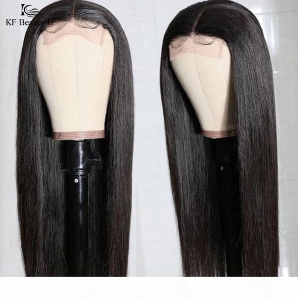 

hd lace closure wig 5x5 hd lace malaysian straight hair 30" human hair wig remy for women, Black;brown