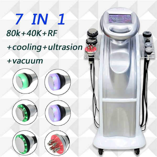 Abnehmen Maschine Multifunktions Facelift 80k Ultraschall Kavitation 5DCarving Instrument RF Vakuum RF Körper Formung Gerät