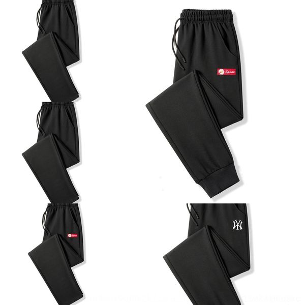 

dhiiy new black casual men's summer loose ankle-length fashion ankle-length sports thin brand and trouserssports pants trousers fashion, Blue
