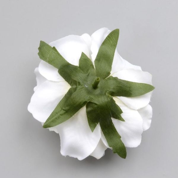 

30pcs artificial silk flowers heads for wedding decoration white rose diy wreath gift box scrapbooking craft fake flo bbyltu