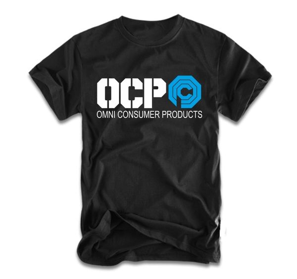 

новая мода мужская с коротким рукавом omni потребительские товары ocp тенниска робокоп вдохновил футболку basic tops спорта с капюшоном hood