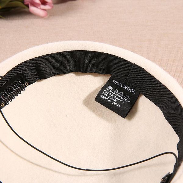 

2019 fascinating fedoras elegant female wool felt mesh bow floral pillbox hat with veils ladies fascinator wedding hats lm053 h jllalb