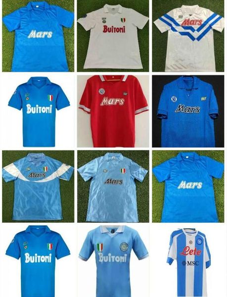 

1986 1987 1988 1989 1990 1991 napoli retro soccer jerseys 87 88 89 90 91 93 naples maradona vintage calcio classic vintage football shirts, Black;yellow