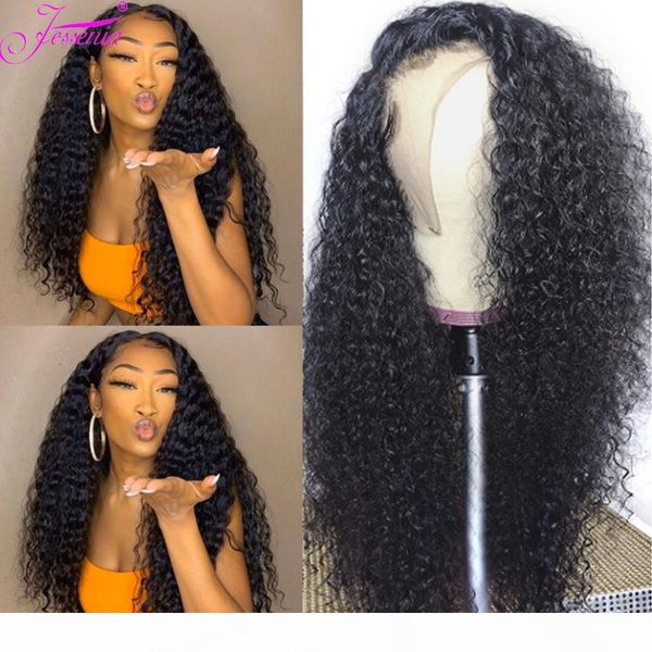 

jh, lace front human hair 30inch kinky curly human hair wigs afro wigs for black women