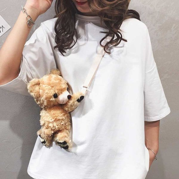 

nicemix 30см cute kids schoolbag мишка плюшевый рюкзак для женщины детские дети засов детские сумки игрушки рождественские подарки c1005