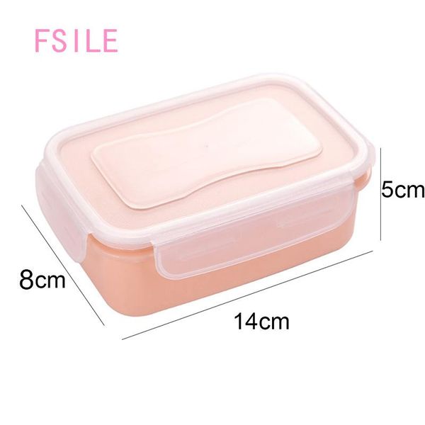 

round mini refrigerator fresh box portable bento box lunch boxes for kids picnic pp leak proof food storage containers with lid wmtivh