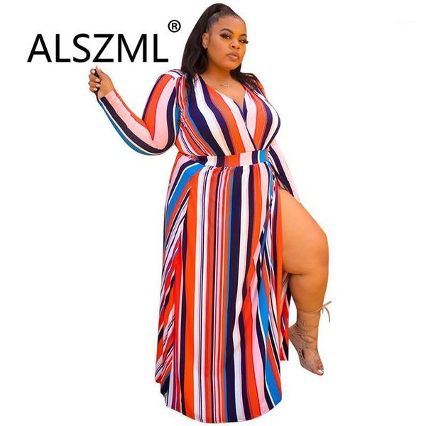 

deep v neck long sleeve stripe long sleeve open fork dress tight beach style lady fashion dress1, Black;gray