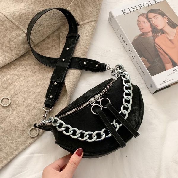 

silver chain solid color small pu leather crossbody bags for women 2020 new one winter fashion shoulder simple bag ladies purses