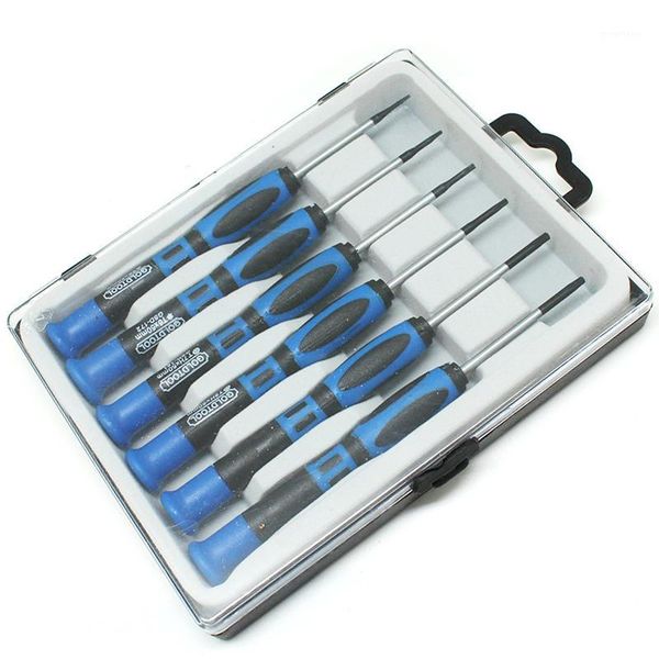 

6 in 1 precision screwdriver set torx mini screwdrivers multi-function screw driver screw-driving tools t5 t6 t7 t8 t9 t101