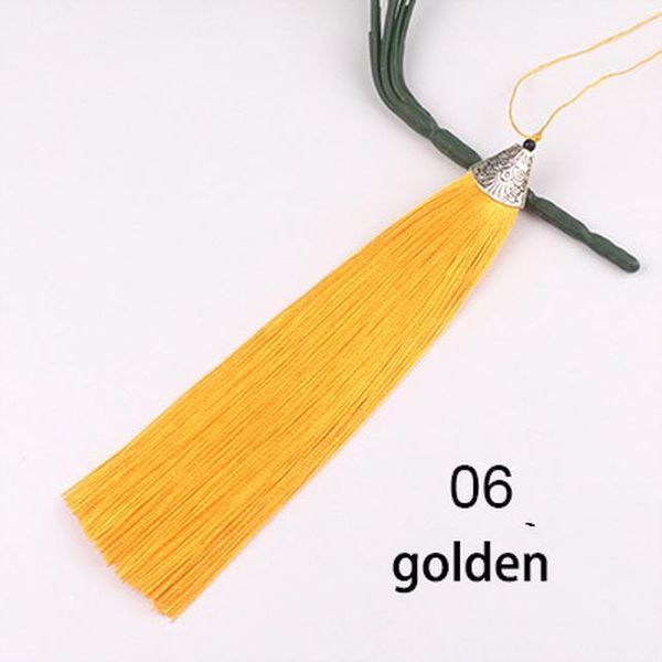 

2pcs pack 18cm fish mouth cap silk tassel fringe brush curtains diy crafts gift tassel finding pendants jewelry making accessori h jllqzo