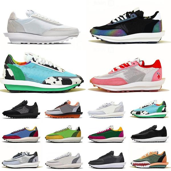 

2021 fashion daybreak ldv ld waffle nylon white men women running sport shoes chunky dunky nyc pigeon sneakers trainers lovers blazer shoes