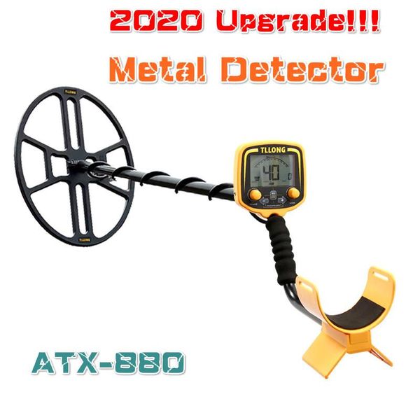 

metal detectors 2021 detector underground gold waterproof pinpointer treasure hunting atx with lcd display & 9v power
