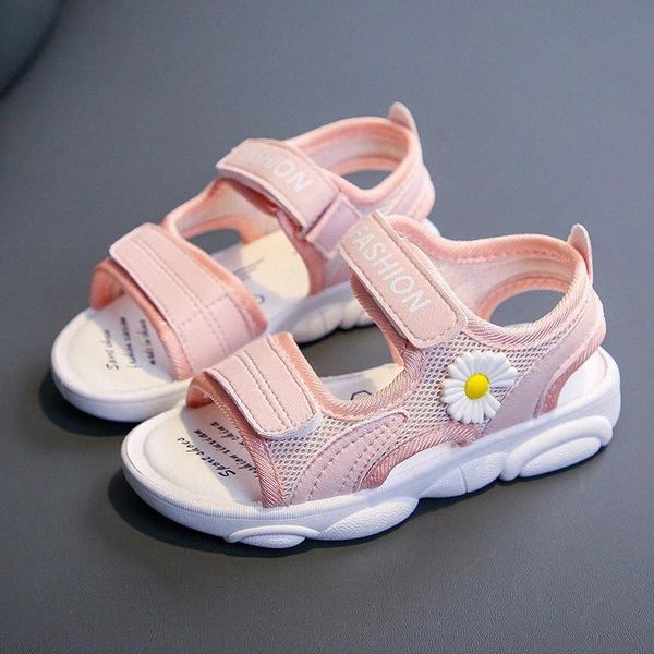 

summer girls beach shoes children sandals fashion sports casual soft bottom non-slip shoes for kids size 26-37 #ub8o