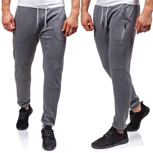 

zogaa 2021 new men's fashion sports hoodie pants, Black