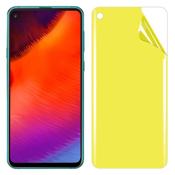 

for galaxy a8s soft tpu full coverage front screen protector