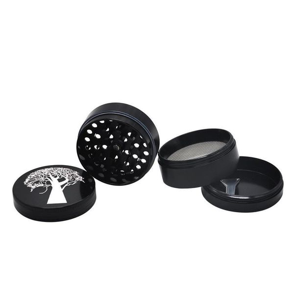 

lucky tree pattern tobacco grinders dia. 50mm 4 layers cartoon style metal dry herb grinder spice pepper crusher cig jllkyi jjxh