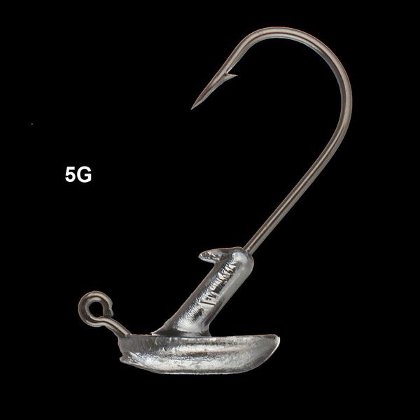 

5pcs/lot 3.5g 5g 7g 10g 14g tumbler lead head hook jig bait fishing hooks for soft lure fishing tackle fishing tackle accessorie bbyihh