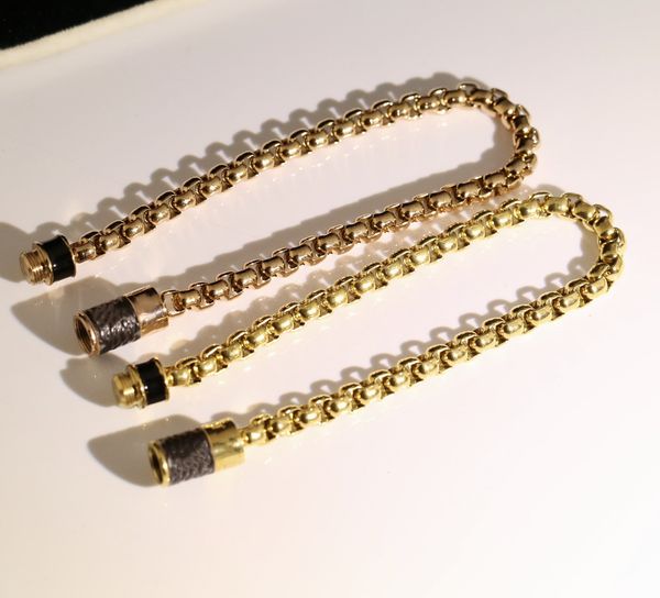 

unique design titanium steel bracelet couple bracelet fashion trend bracelet bracelets jewelry supply, Black