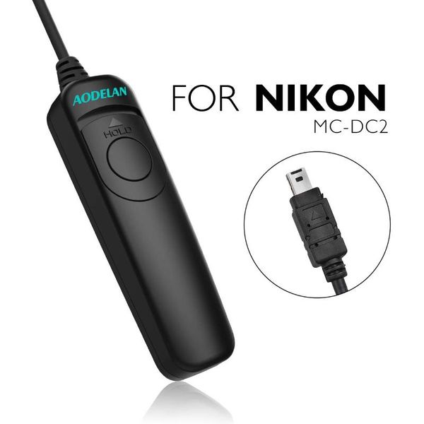 

camera remotes & shutter releases aodelan n10 release cable remote control for z6,z7, coolpix p1000,d90,d600,d610,d3100,d3200,d3300,d5000,d5
