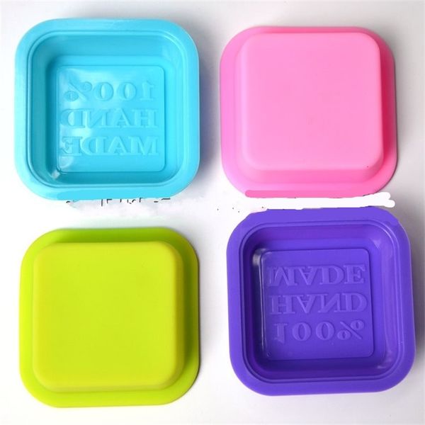 

hopestar168 delicate cute craft art square silicone oven handmade soap molds diy soap mold baking moulds random color 74 g2