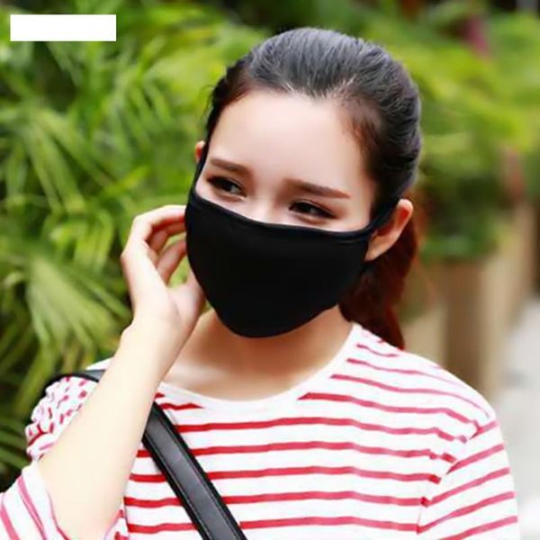 

fashion reusable anti-dust mouth face wearing black man mask cycling woman cotton masks kcfpl