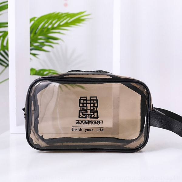 

rhuto internet celebrity small super popular large and ins portable travel portable large capacity transparent waterproof wash box storage b