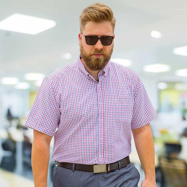 

summer men dress shirt short sleeve plus size big 8xl shirt wedding 9xl 10xl 12xl formal office shirts business navy blue purple1, White;black