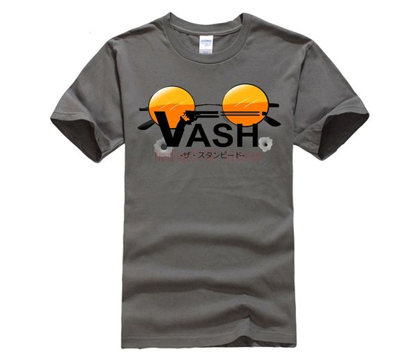 

последние mens regular fit vash trigun футболка на заказ короткого рукав eco manga очки tee футболка мужской спортивный толстовка с капюшоно